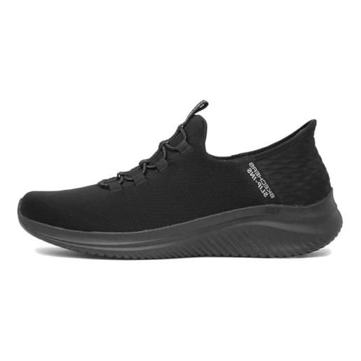 Skechers ultra flex 3.0 right away, sneaker uomo, gray mesh trim, 41 eu
