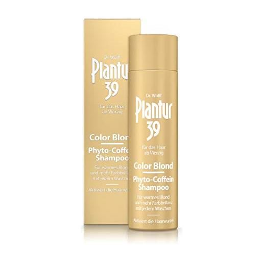 Plantur 39 color blond phyto-coffein-shampoo, 250 ml