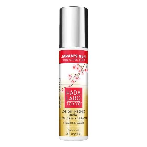 Hada Labo Tokyo premium lotion visage avec hyaluronic acid 150 ml - skincare efficace - serum hydratante visage avec - serum visage femme pour tous les types de peau - serum anti age