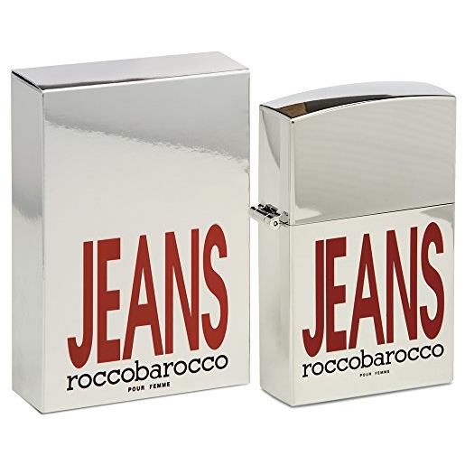 Rocco Barocco roccobarocco, Rocco Barocco jeans ultimate, eau de parfum da donna, 75 ml