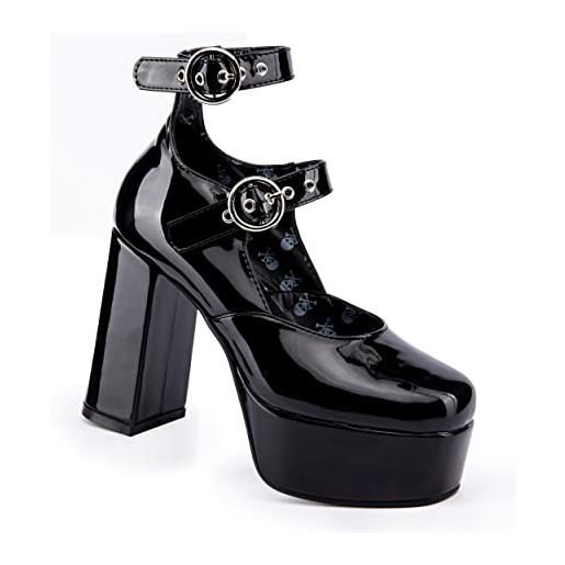 LAMODA girl from mars, scarpe da corsa donna, in poliuretano nero, 41 eu