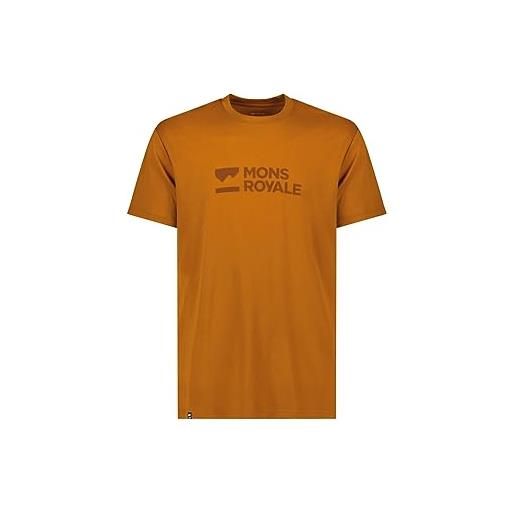 Mons Royale maglietta icon, copper, m