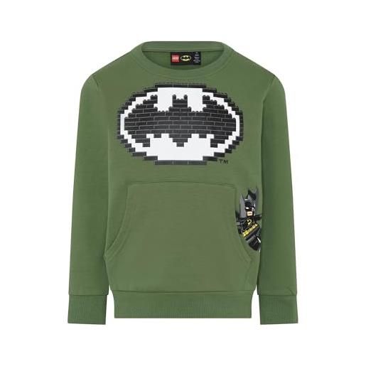 LEGO batman sweatshirt jungen ohne kaputze-100% baumwolle-lwstorm 615 maglia di tuta, 888, normal bambino
