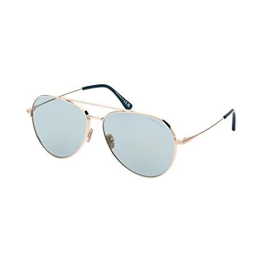 Tom Ford occhiali da sole dashel-02 ft 0996 shiny rose gold/vblue 62/14/145 unisex