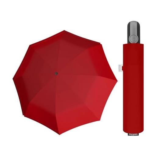 Doppler protect duo ombrello i robusto ombrello tascabile i apertura/chiusura automatica i facile apertura e chiusura i tecnologia in acciaio al carbonio i robusto e sicuro sotto pioggia e vento