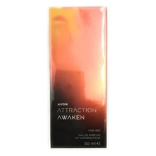 Avon attraction awaken, profumo da donna, edp 50 ml
