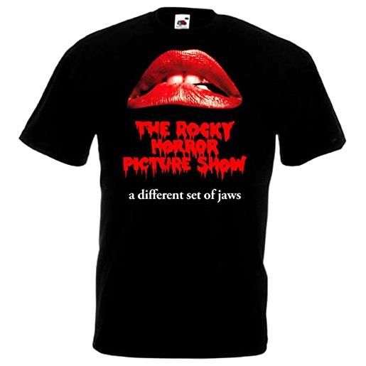 Costume the rocky horror picture show v3 t-shirt movie postermens novità t-shirt, nero , s