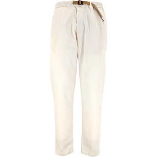 WHITE SAND pantaloni greg cotton uomo cream
