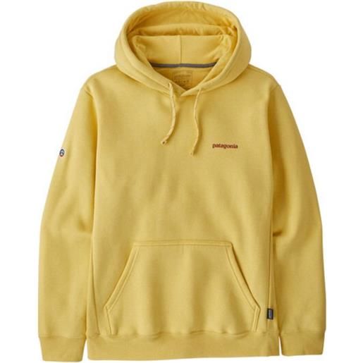 PATAGONIA maglia fitz roy icon uprisal hoody milled yellow