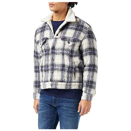 Levi's vintage fit sherpa trucker, giacca di jeans uomo, jack ponderosa pino, xxl