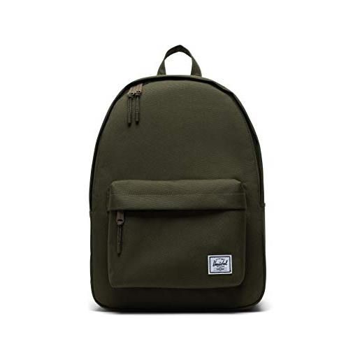 Herschel supply classic backpack, borsa unisex adulto, ivy green, mid-volume 18.0l