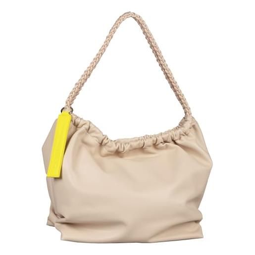 TOM TAILOR Denim tom tailor tamy, borsa a secchiello donna, bianco (off white), 37x19x31