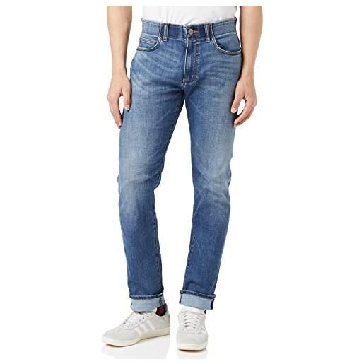 Lee slim fit mvp extreme motion jeans, blu (lenny), 31w / 36l uomo