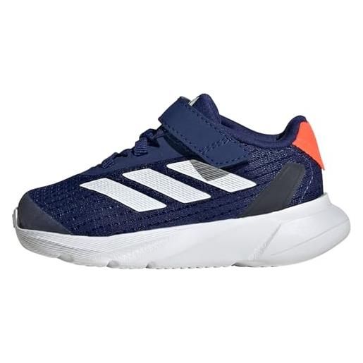 adidas duramo sl shoes kids, scarpe da ginnastica unisex-bimbi 0-24, victory blue ftwr white solar red, 24 eu