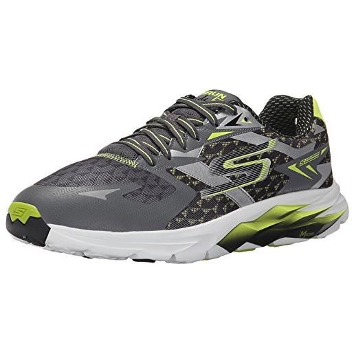 Skechers (skees) go run ride 5, scarpe sportive uomo, grigio (cclm), 42.5