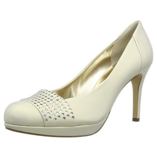 Högl shoe fashion gmbh 7-108096-07000, scarpe con plateau donna, avorio (elfenbein (carrara 700)), 38.5