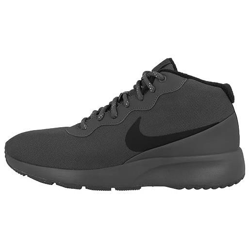 Nike tanjun chukka, scarpe da ginnastica uomo, dark grey/black/green glow 002, 41 eu