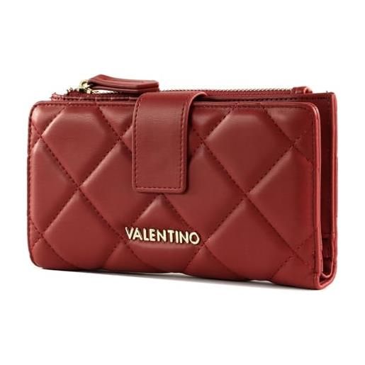 VALENTINO ocarina vps3kk229r zip around wallet;Colore: rosso, rosso, taglia unica, casual