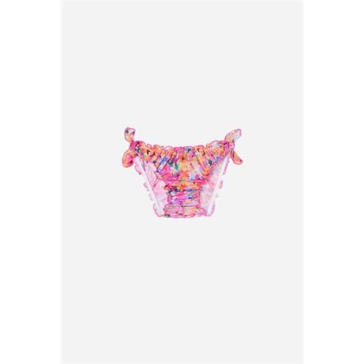 Calzedonia slip mare bambina blurred flower multicolore