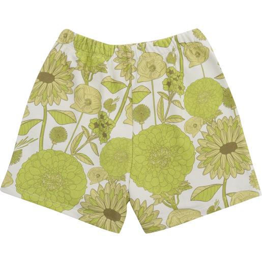 Dou-Uod shorts con fiori gialli