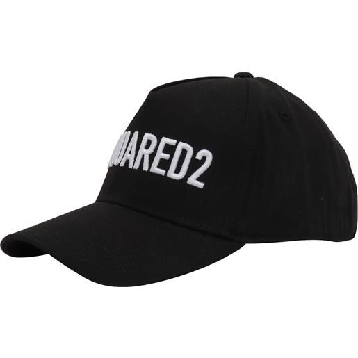 D-Squared2 berretto nero con logo