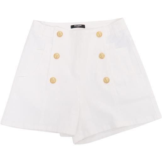 Balmain shorts bianchi
