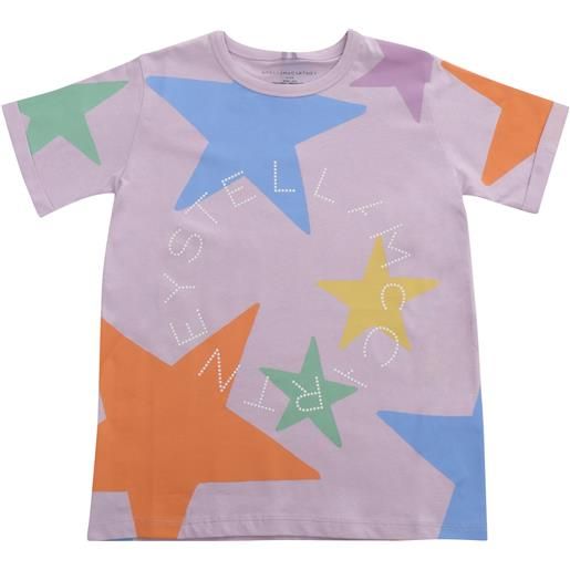 Stella Mc Cartney t-shirt multicolor con stelle