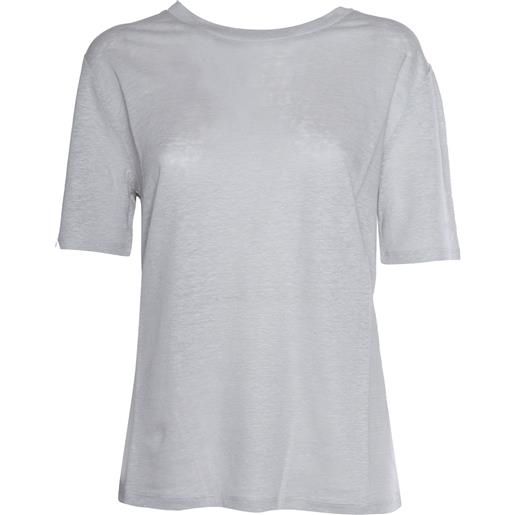 Kangra Cashmere t-shirt in lino