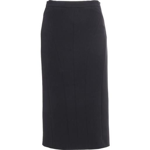 Max Mara Studio gonna nera midi