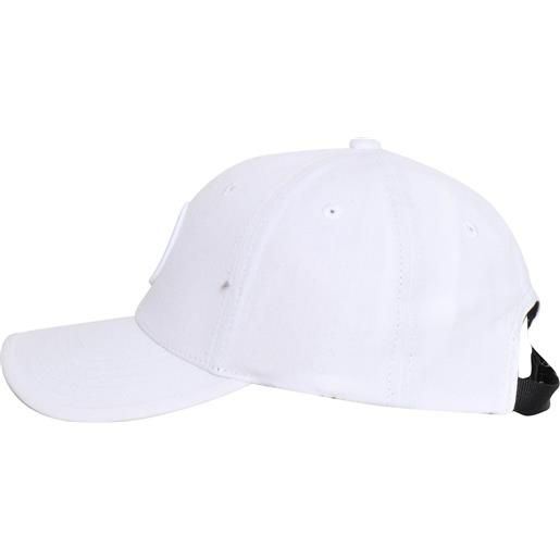 Stone Island berretto bianco con logo