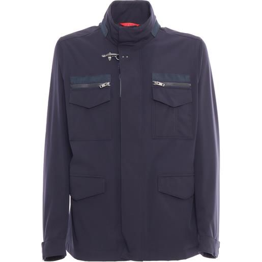 Fay giacca field blu