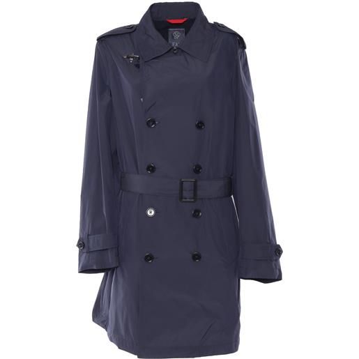 Fay trench doppiopetto blu