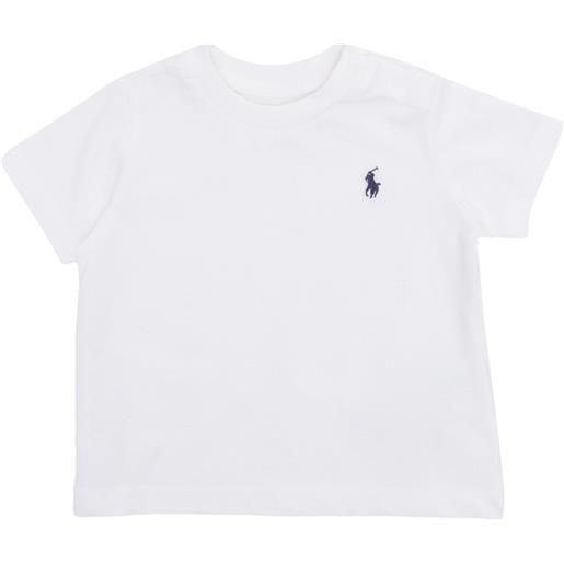 POLO RALPH LAUREN t-shirt bianca con logo