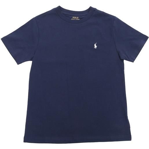 POLO RALPH LAUREN t-shirt blu con logo