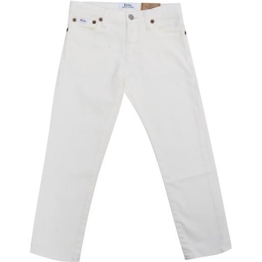 POLO RALPH LAUREN jeans bianchi