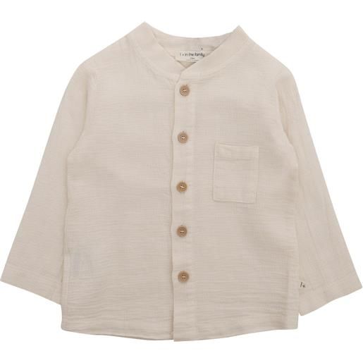 One More In The Family camicia beige