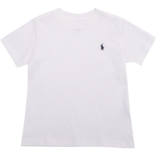 POLO RALPH LAUREN t-shirt bianca con logo