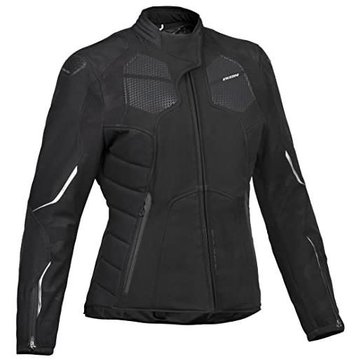 Ixon, giacca moto cell lady black silver, s