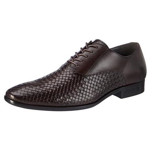 Aldo piccadilly, scarpe stringate basse oxford uomo, nero (black multi 90), 43.5 eu