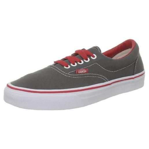 Vans era, scarpe da skateboarding unisex-adulto, grigio (pop charcoal), 38.5 eu