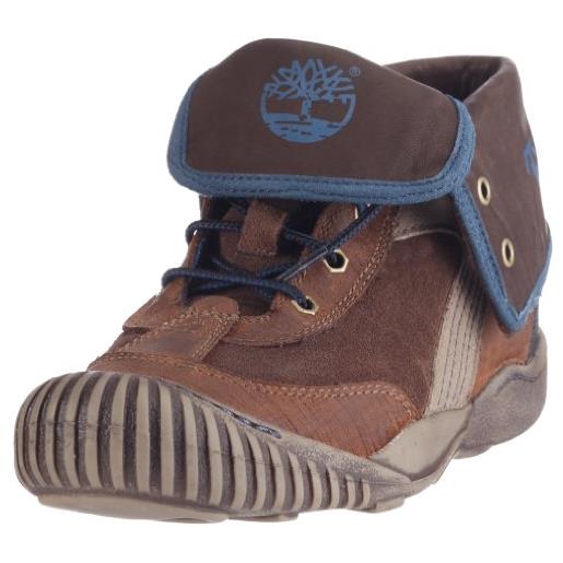 Timberland scarpe 70931 crown point ftk unisex - bambini, marrone (braun (dark brown w/blue)), 39.5