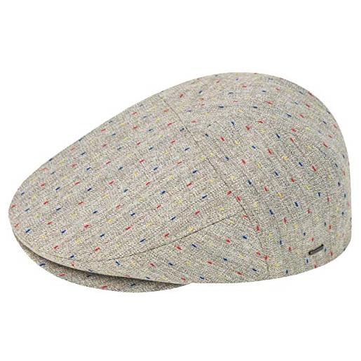 Bailey 1922 coppola novi contour dots1922 cappello piatto berretto estivo m (56-57 cm) - beige