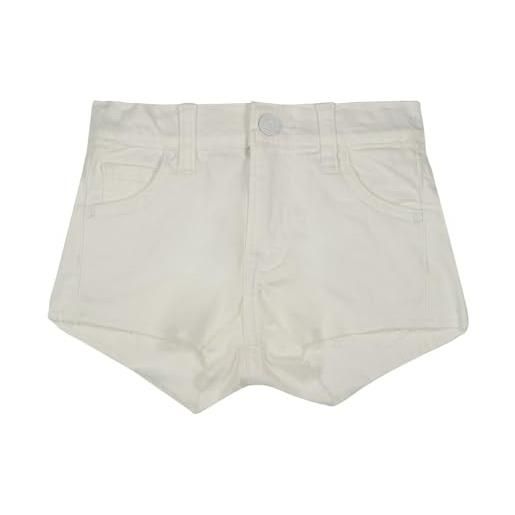 Pepe Jeans - short patty pg800783ta8 000 denim - pantaloni corti per bambine, bianco, 8 anni