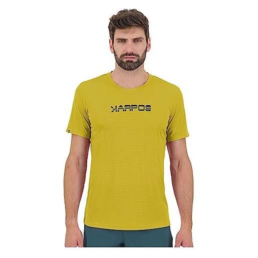 Karpos 2500531-044 loma jersey t-shirt uomo lemon curry/north atlantic taglia m
