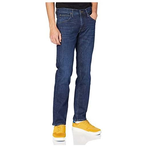 Lee daren zip fly jeans, blu (dark freeport), 42w / 34l uomo