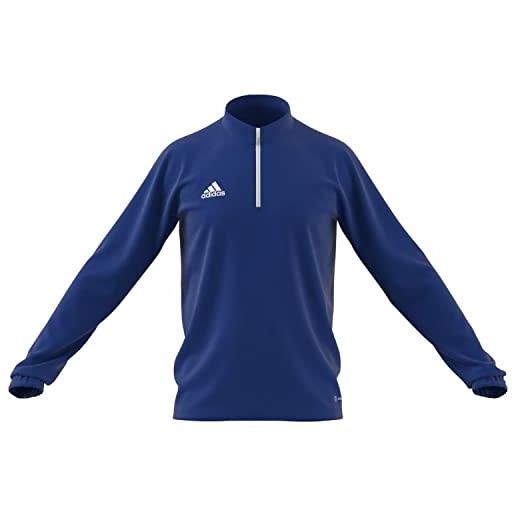 adidas entrada 22 training long sleeve sweatshirt, maglia lunga uomo, team royal blue, m