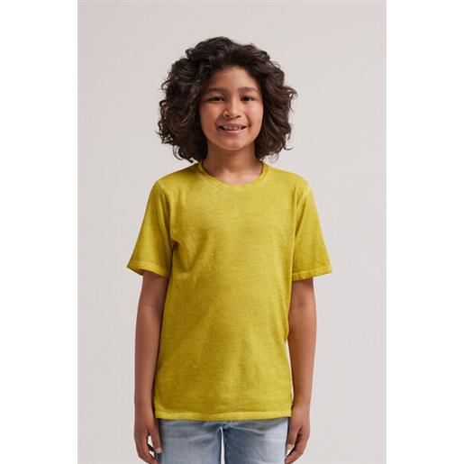 Intimissimi t-shirt bimbo washed collection giallo