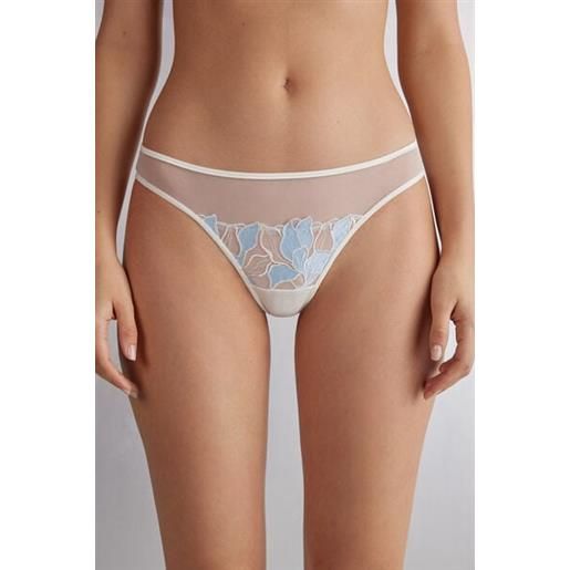 Intimissimi brasiliana eternal flowers bianco