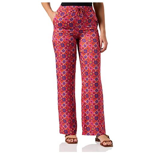 Seidensticker pantaloni da donna regular fit, colore: rosso, 40
