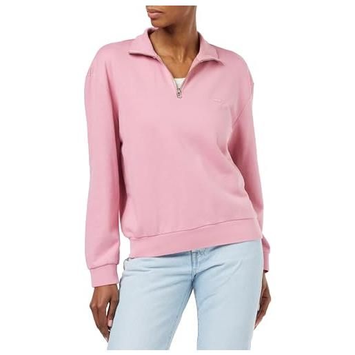 Levi's everyday 1/4 zip, donna, tameless rose, s